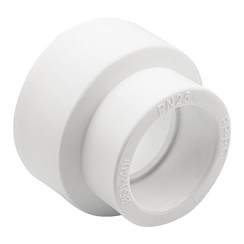 Муфта переходная ПП 50-25 PN 25 муфта-муфта белая Pro Aqua PA12616010 купить в Краснодаре | "Проконсим"