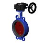 Затвор дисковый поворотный DN 250 PN 16 межфланцевый с диском из чугуна уплотнение-EPDM редуктор Tecofi VPI4448 купить в Краснодаре | "Проконсим"