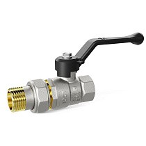 Краны латунные шаровые DN 15-32 PN 40 никелированные рычаг американка LD Pride 47.307 купить в Краснодаре | "Проконсим"
