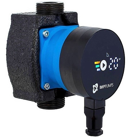 Насос циркуляционный с мокрым ротором SAN MINI PRO 20/40-150 20Вт 1х220В с электронным упр. резьбовой PN10 110C IMP PUMPS купить в Краснодаре | "Проконсим"