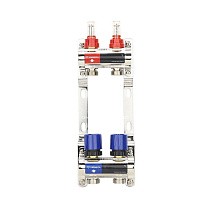 Коллекторные группы из латуни DN 25 PN 6 с расходомерами, без дренажного крана и воздухоотводчика VARMEGA купить в Краснодаре | "Проконсим"