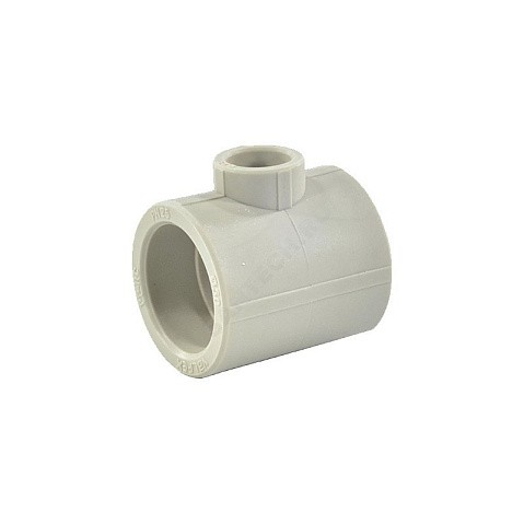 Тройник полипропиленовый переходной VALFEX 20x25x20 PN 25 серый купить в Краснодаре | "Проконсим"