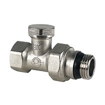 Клапан для радиаторов VALFEX VF.020.NN, PN-10, прямой с дополнительным уплотнением, настроечный купить в Краснодаре | "Проконсим"