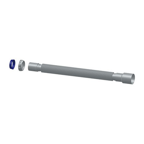 Труба гофрированная Unicorn D155, 40х50 гибкий отвод, 1 1/2'' х40 с уплотнительным кольцом, 1500мм купить в Краснодаре | "Проконсим"